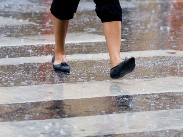 Indique algunos de los consejos para el cuidado del pie durante la temporada de lluvias