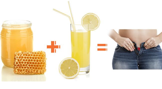 Miel y limón para bajar de peso