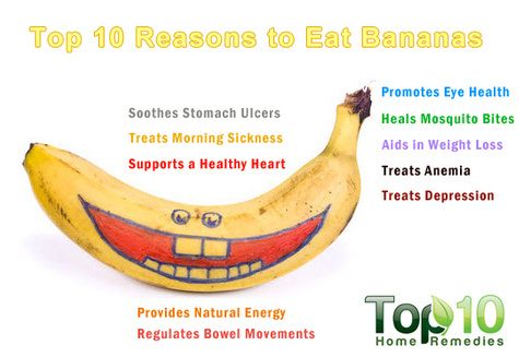 Top 10 beneficios para la salud de los plátanos