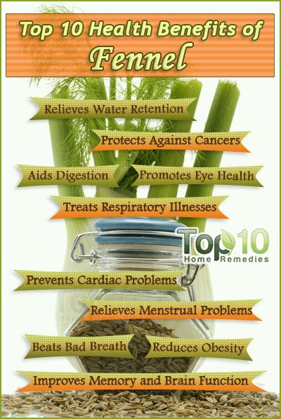 Top 10 beneficios para la salud de hinojo