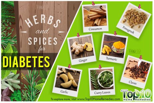 hierbas y especias para la diabetes