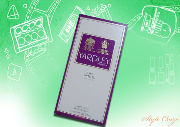 Yardley abril violetas Jabón de lujo