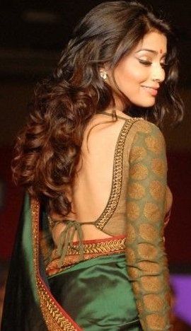 Blusa diseña para saris3 seda