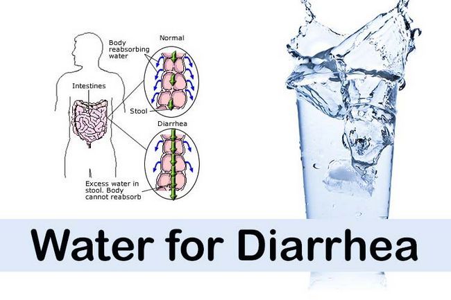 Agua para la diarrea