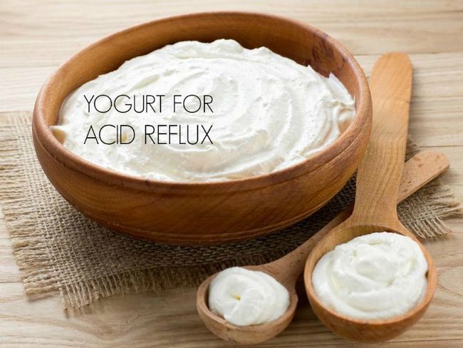 yogur para el reflujo ácido