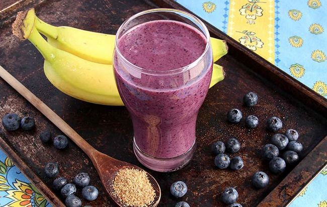 Blueberry Smoothie Hecho