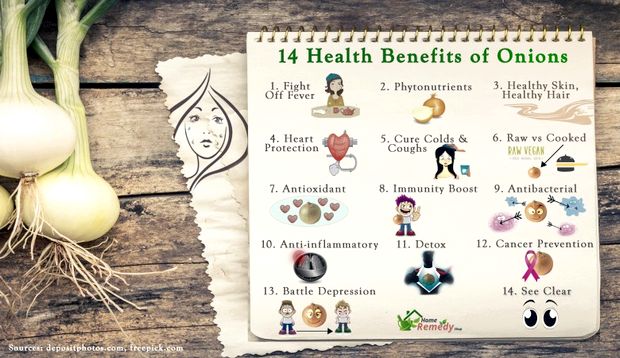 14 Beneficios para la salud de las cebollas