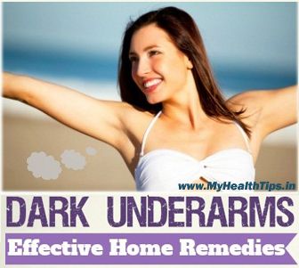 11 remedios caseros probados para las axilas oscuras