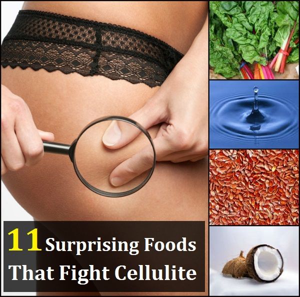 11 alimentos que combaten la celulitis Sorprendentes