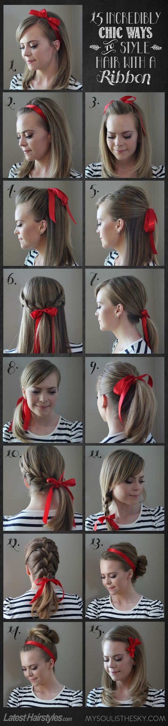 15 maneras increíblemente chic a estilo de pelo con una cinta