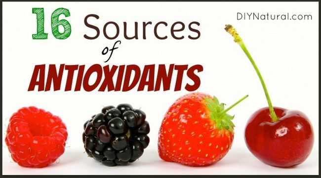 Los alimentos antioxidantes