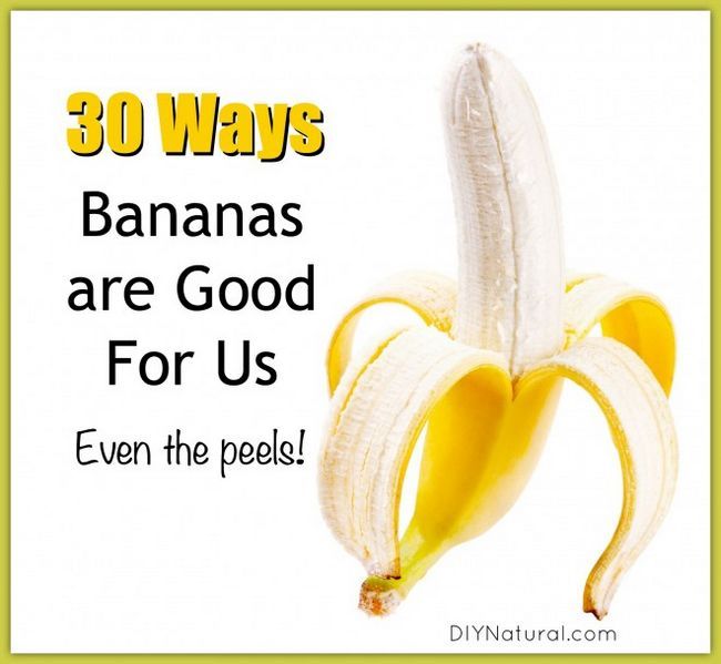 30 Maneras de banano benefician nuestra salud - incluso las cáscaras!