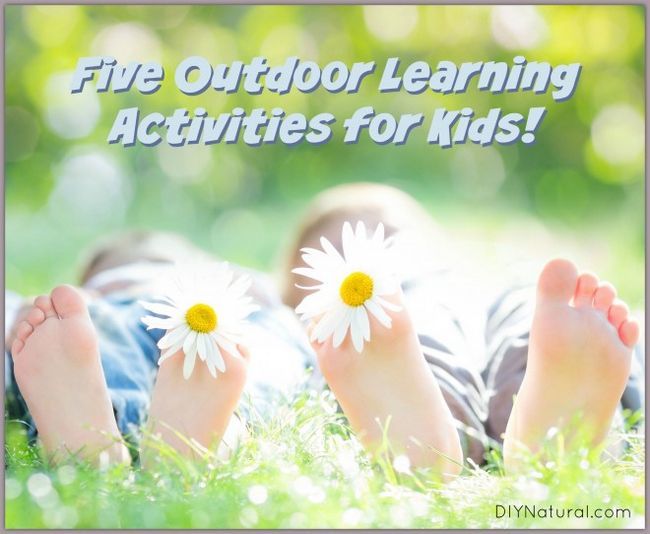 5 Diversión y actividades de aprendizaje al aire libre naturales para los niños