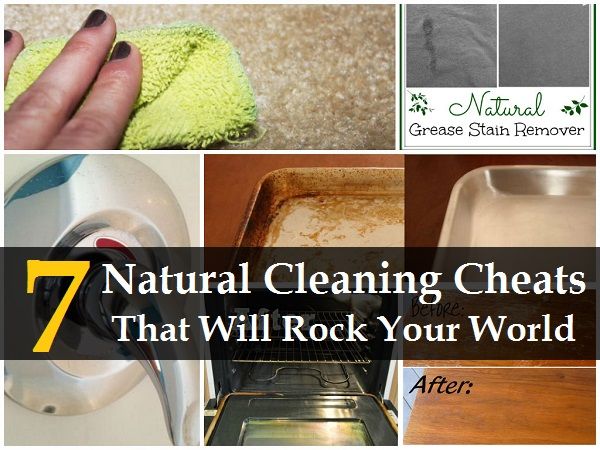 7 Naturales Trucos de limpieza que sacudirá tu mundo