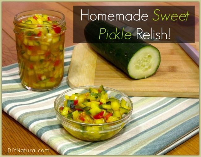 Dulce Pickle Relish Receta