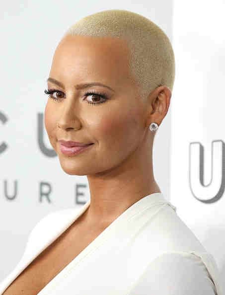 Amber Rose en NBC Universal`s 72nd Golden Globes After-Party.