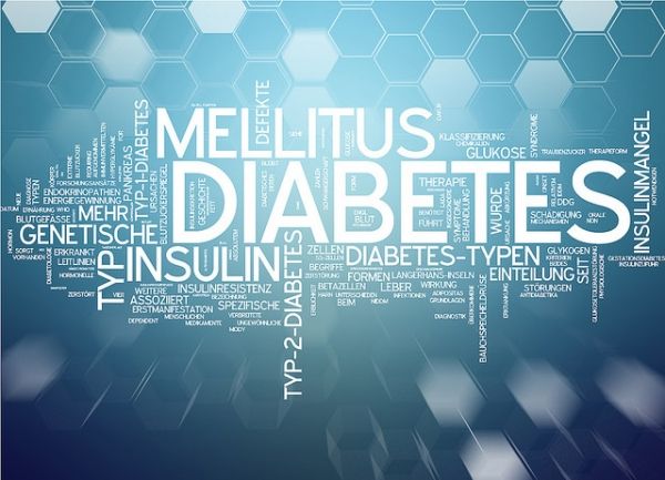 Nube de palabras - la diabetes