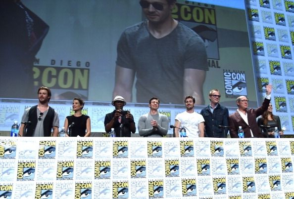 `Avengers 2: Age of Ultron` cast at the 2014 San Diego Comic Con International.