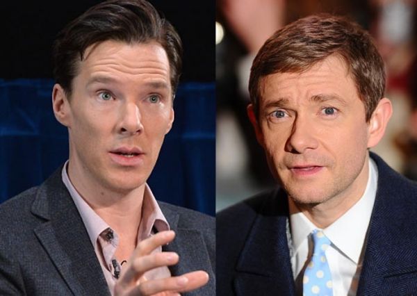 Benedict Cumberbatch y Martin Freeman