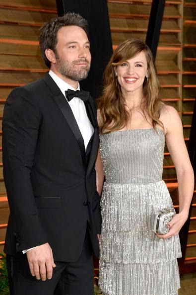 Ben Affleck y Jennifer Garner en el 2014 Vanity Fair Oscar Party.