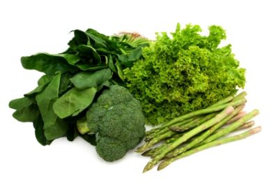 Verduras de hoja verde