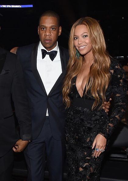 Beyonce y Jay Z en los Grammys
