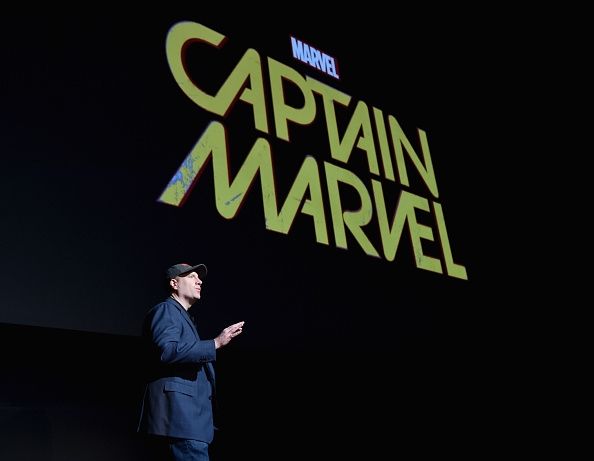Kevin Feige en el 2014 Marvel Studios evento de fans.