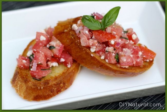 Receta para Bruschetta 1