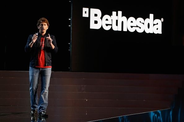 Video Game Company Bethesda Holds Press Evento delante del inicio del juego E3 Conferencia