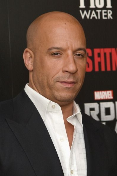 Vin Diesel en la Cinema Society con Hombres`s Fitness and FIJI Water special screening of Marvel`s "-Guardians of the Galaxy."