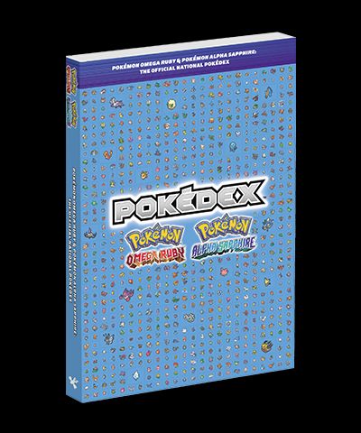 Pokédex oficial de Pokémon Rubí y Pokémon Omega Alfa Sapphire