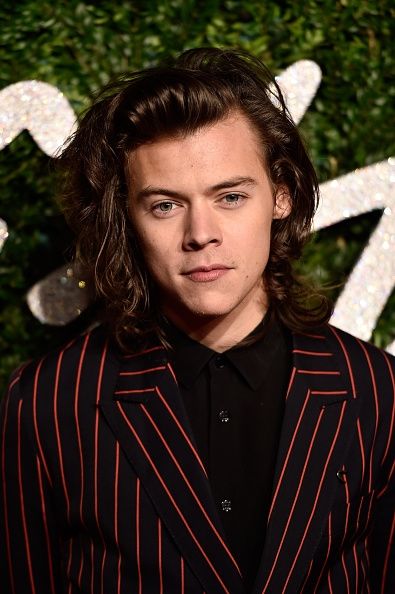 Harry Styles en los Premios de la Moda Británica 2014.