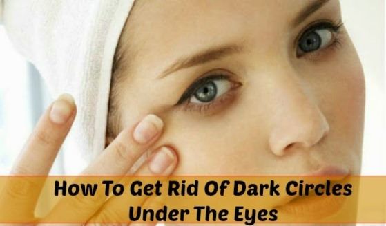 Los remedios caseros para deshacerse de los círculos oscuros bajo los ojos