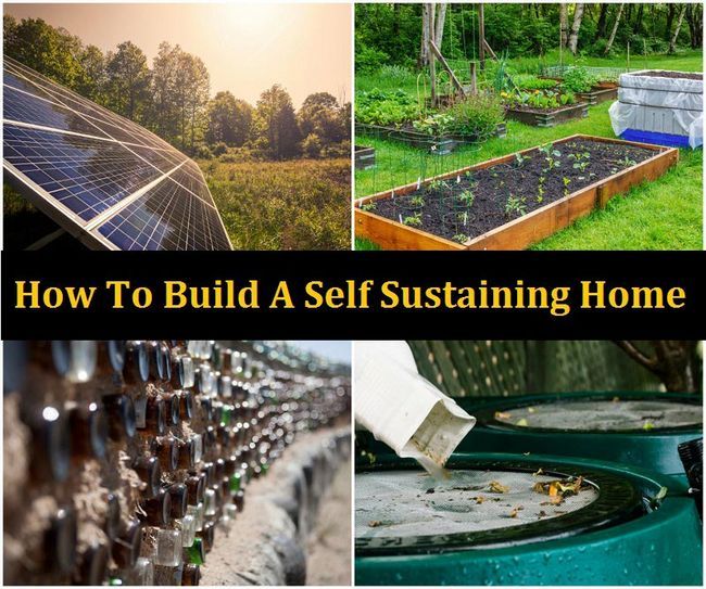 Cómo construir un auto-sostenible Inicio