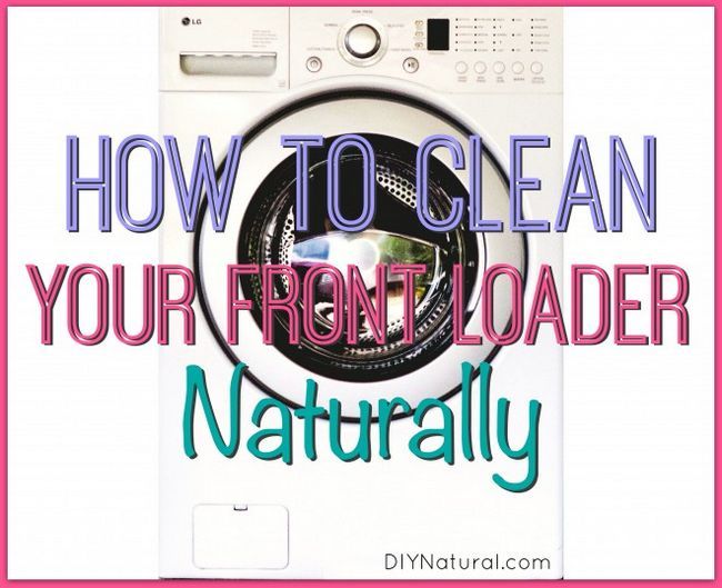 Cómo limpiar su lavadora de carga frontal de forma natural