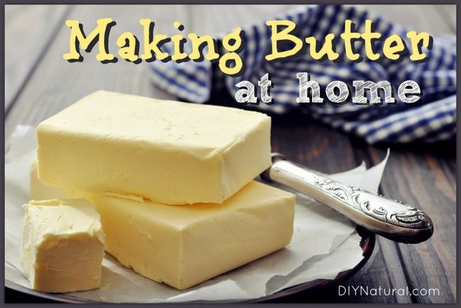 Cómo hacer mantequilla