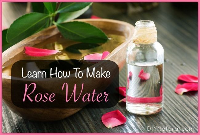 Cómo hacer agua de rosas