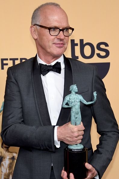 Michael Keaton en la 21ª Screen Actors Guild Awards anuales.
