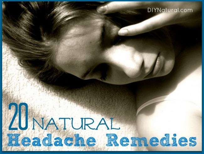 Dolor de cabeza remedios naturales para aliviar el dolor