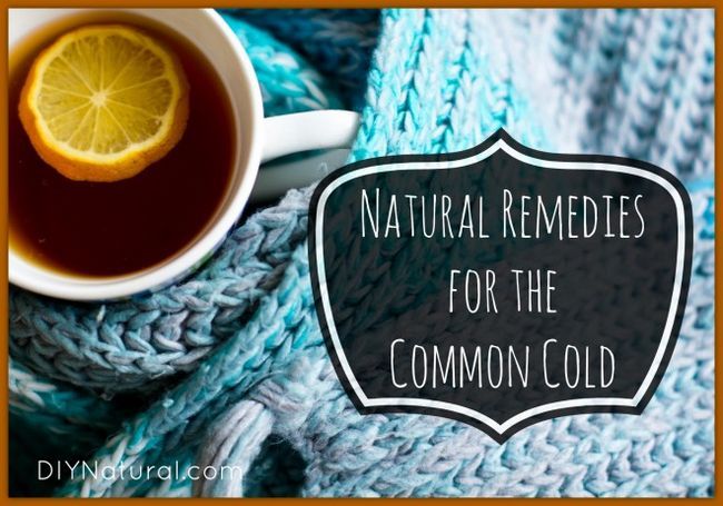 Remedios naturales para el tratamiento del resfriado común
