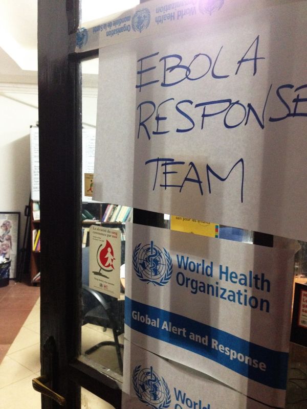 Sierra Leona Ébola Centro Nacional de Operaciones de Emergencia de la OMS Sede Country Office.