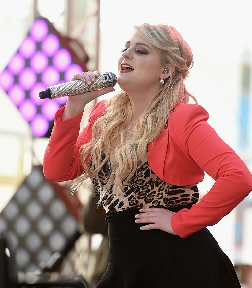 Meghan Trainor en NBC`s "-Today."