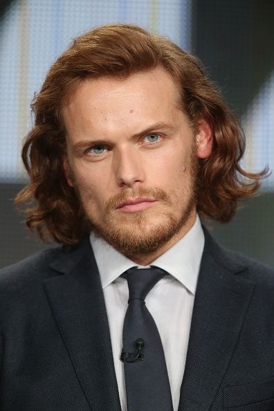 Sam Heughan en el Winter TCA Tour de 2015.