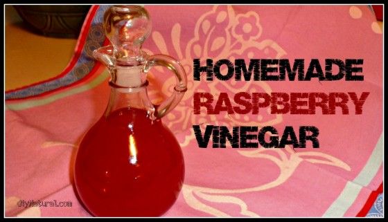 Vinagre de frambuesa y vinagreta
