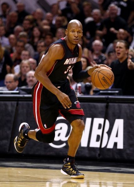 Ray Allen en las Finales de la NBA 2014.