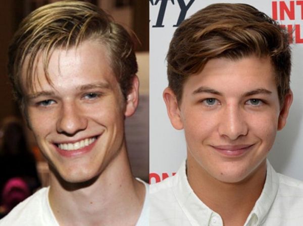 Lucas Till como Cyclops y Tye Sheridan como Havok en & # 034-X-Men: Apocalypse 