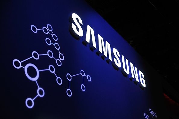 Samsung stand en la 2015 International CES en el Centro de Convenciones de Las Vegas. Samsung stand en la 2015 International CES en el Centro de Convenciones de Las Vegas.