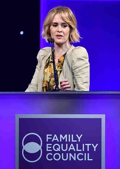Sarah Paulson en el Consejo de Igualdad de Familia 2015.