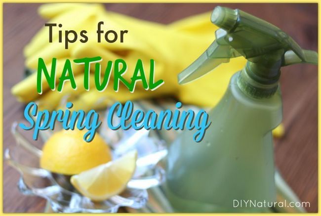 La limpieza de primavera - consejos para una casa limpia de manera natural