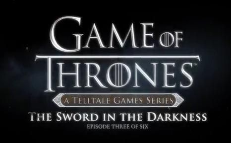 Juego de Tronos Episodio 3: La espada en la oscuridad Juego de Tronos Episodio 3: La espada en la oscuridad